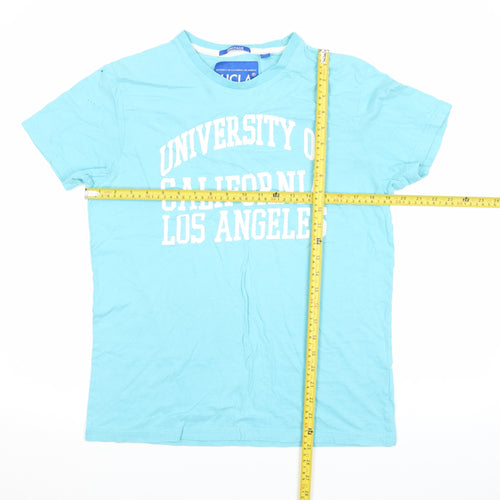 UCLA Men's Blue Cotton Heritage University Graphic T-Shirt Size M