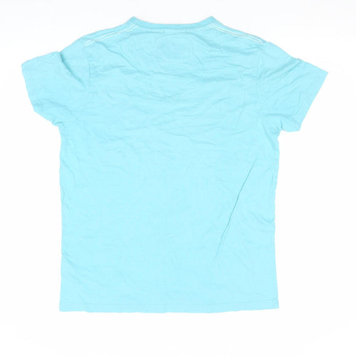 UCLA Men's Blue Cotton Heritage University Graphic T-Shirt Size M