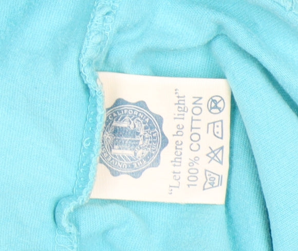 UCLA Men's Blue Cotton Heritage University Graphic T-Shirt Size M