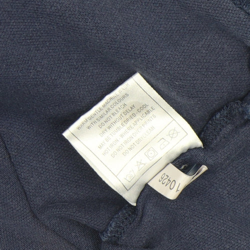 Playerlayer Men’s Blue Polo Shirt Medium Durham Embroidered Sports Top