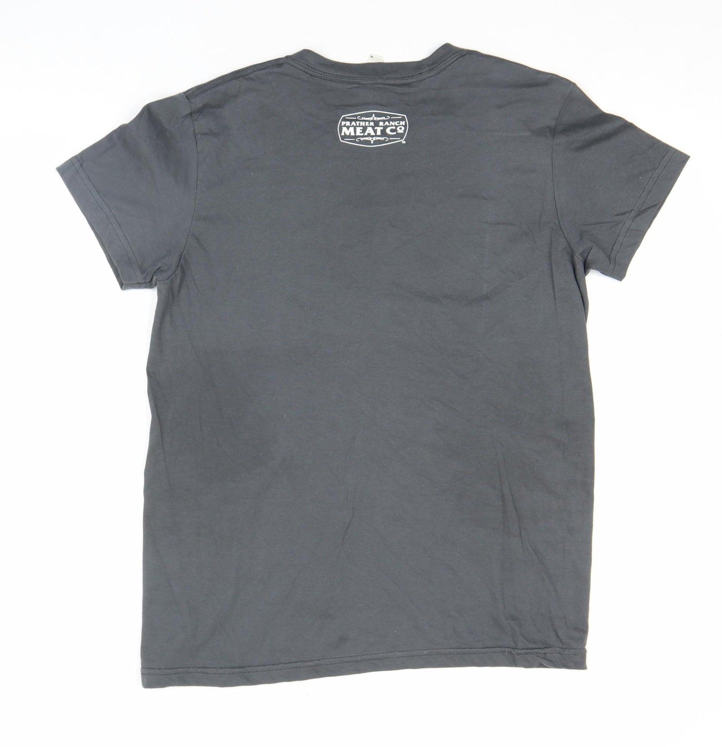 American Apparel Men's Grey XL Graphic 'Praise The Lard' T-Shirt