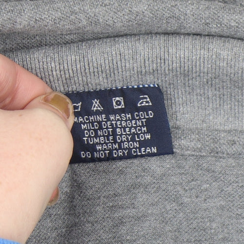 Portside Men's Grey 3XL Regular Fit Short Sleeve Polo Shirt