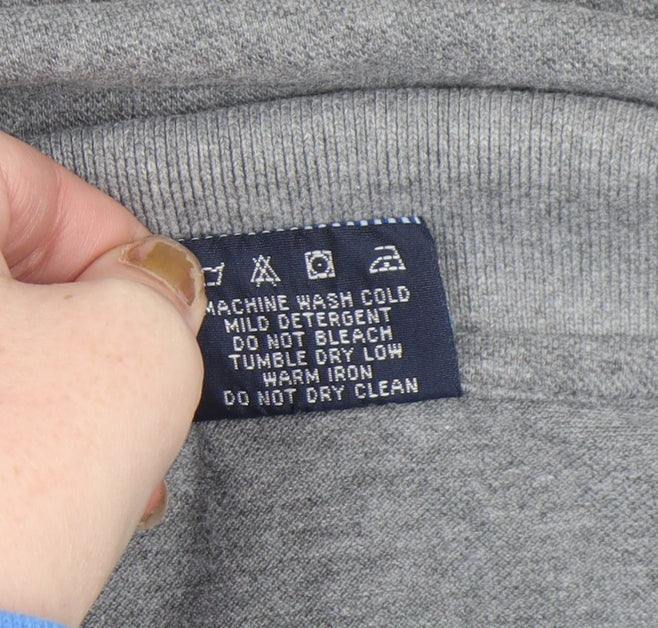 Portside Men's Grey 3XL Regular Fit Short Sleeve Polo Shirt