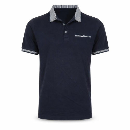 Next Men's Black Slim Fit Polo Shirt Size M Short Sleeve
