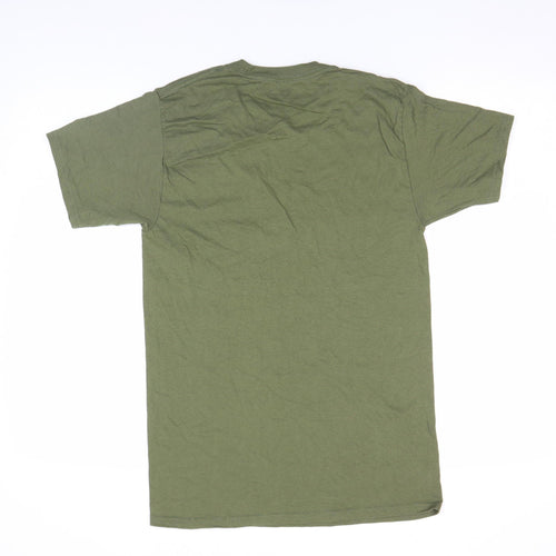 Champion Men's Green Small Crew Neck Short Sleeve T-Shirt