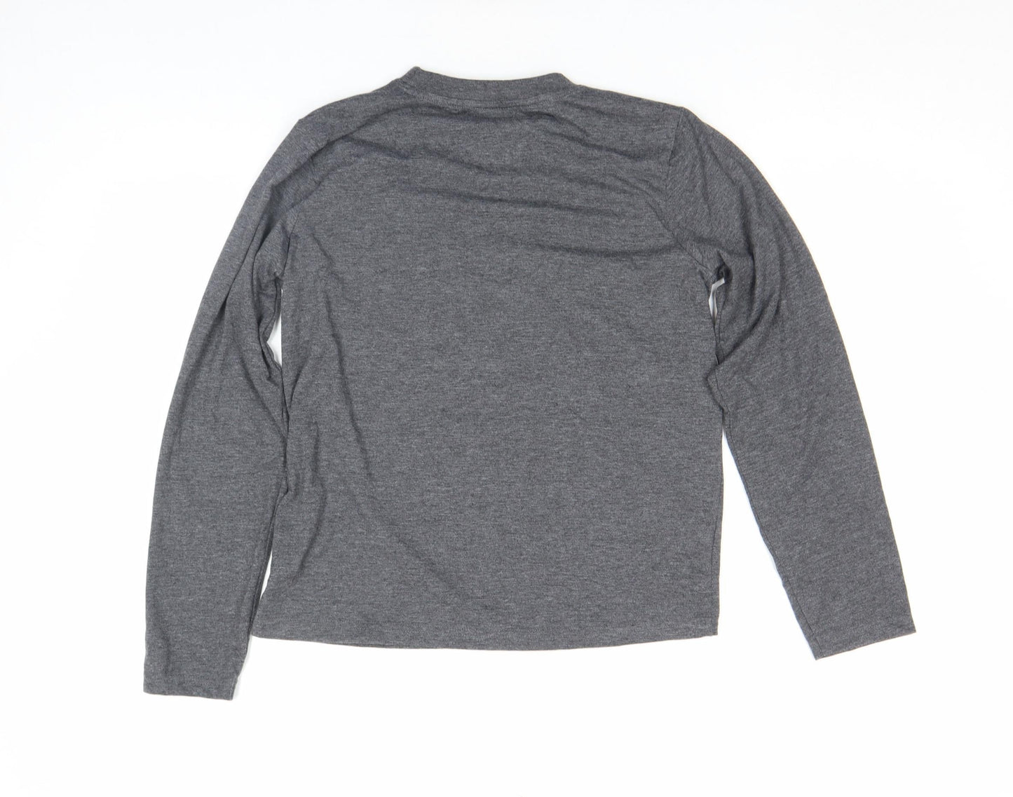 Rebel by Primark Boys Grey Long Sleeve Graphic T-Shirt 12-13 Years
