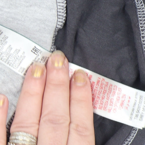 Marks and Spencer Boys Grey Camouflage Short Sleeve Cotton T-Shirt 2-3 Years