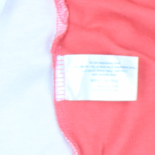 TIGI Wear Women's Pink 3/4 Sleeve V-Neck Tunic Top Size 10/12