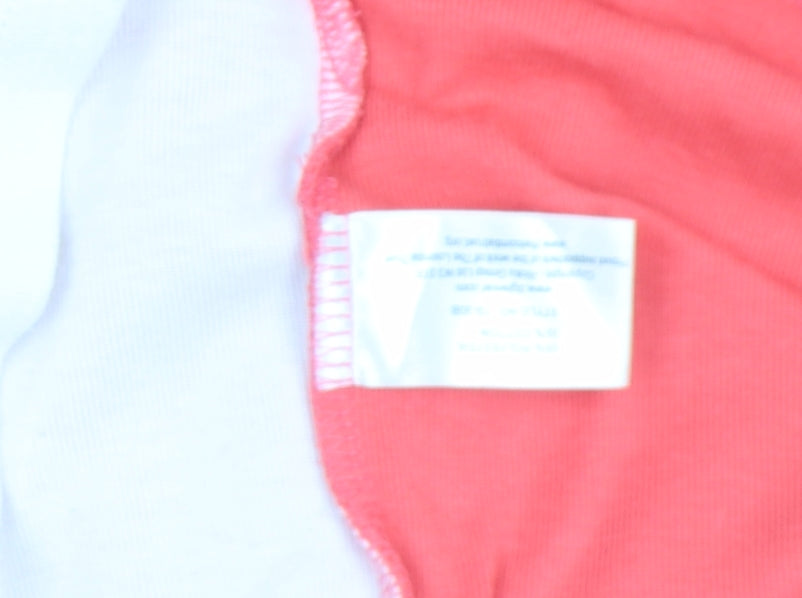 TIGI Wear Women's Pink 3/4 Sleeve V-Neck Tunic Top Size 10/12