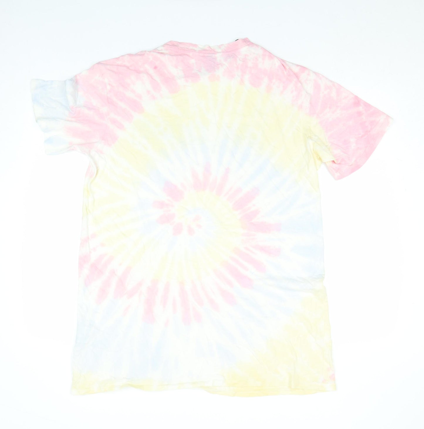 H&M Divided Women's Multicoloured Tie Dye T-Shirt Dress Size S