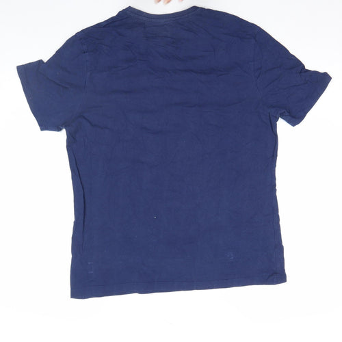 Team GB Tokyo Olympics Navy Short Sleeve Cotton Men's T-Shirt M