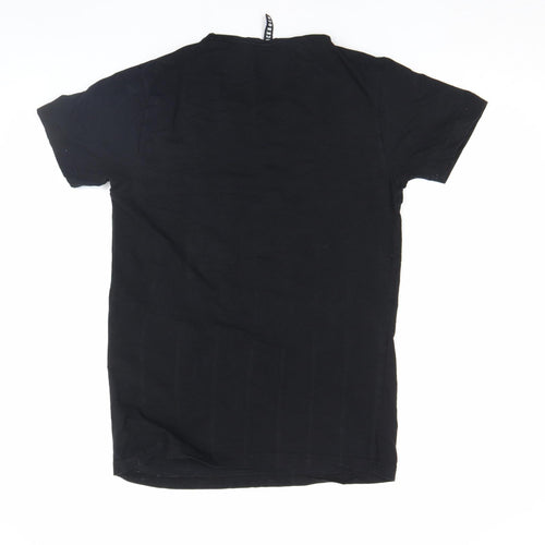 Blackrock Unisex Black Skull Graphic Short Sleeve Cotton T-Shirt 2XL
