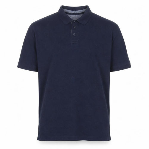 Livergy Men’s Blue M Regular Fit Cotton Polo Shirt