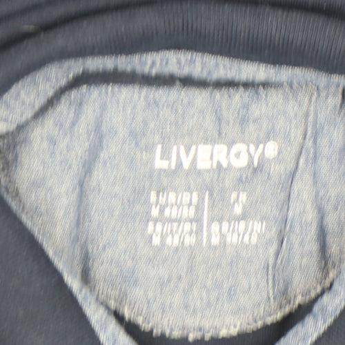 Livergy Men’s Blue M Regular Fit Cotton Polo Shirt