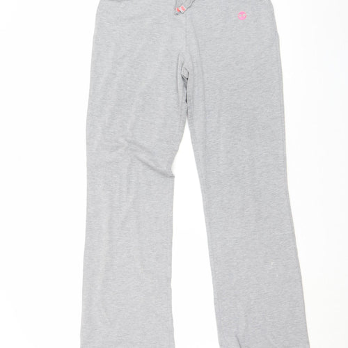 Pure Simple Sport Womens Grey Size 8 Straight Leg Sweatpants