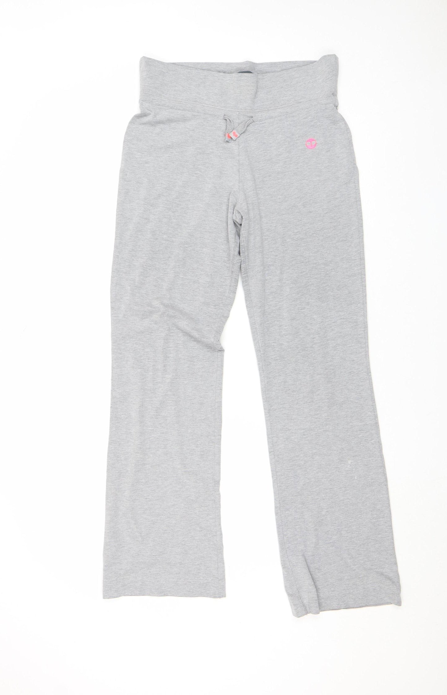 Pure Simple Sport Womens Grey Size 8 Straight Leg Sweatpants