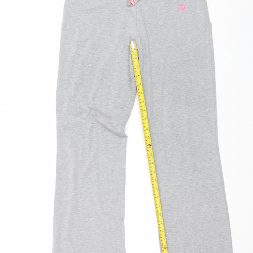 Pure Simple Sport Womens Grey Size 8 Straight Leg Sweatpants