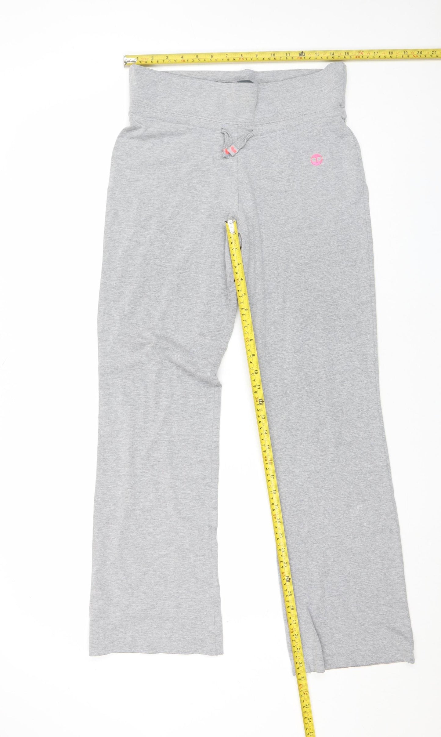 Pure Simple Sport Womens Grey Size 8 Straight Leg Sweatpants