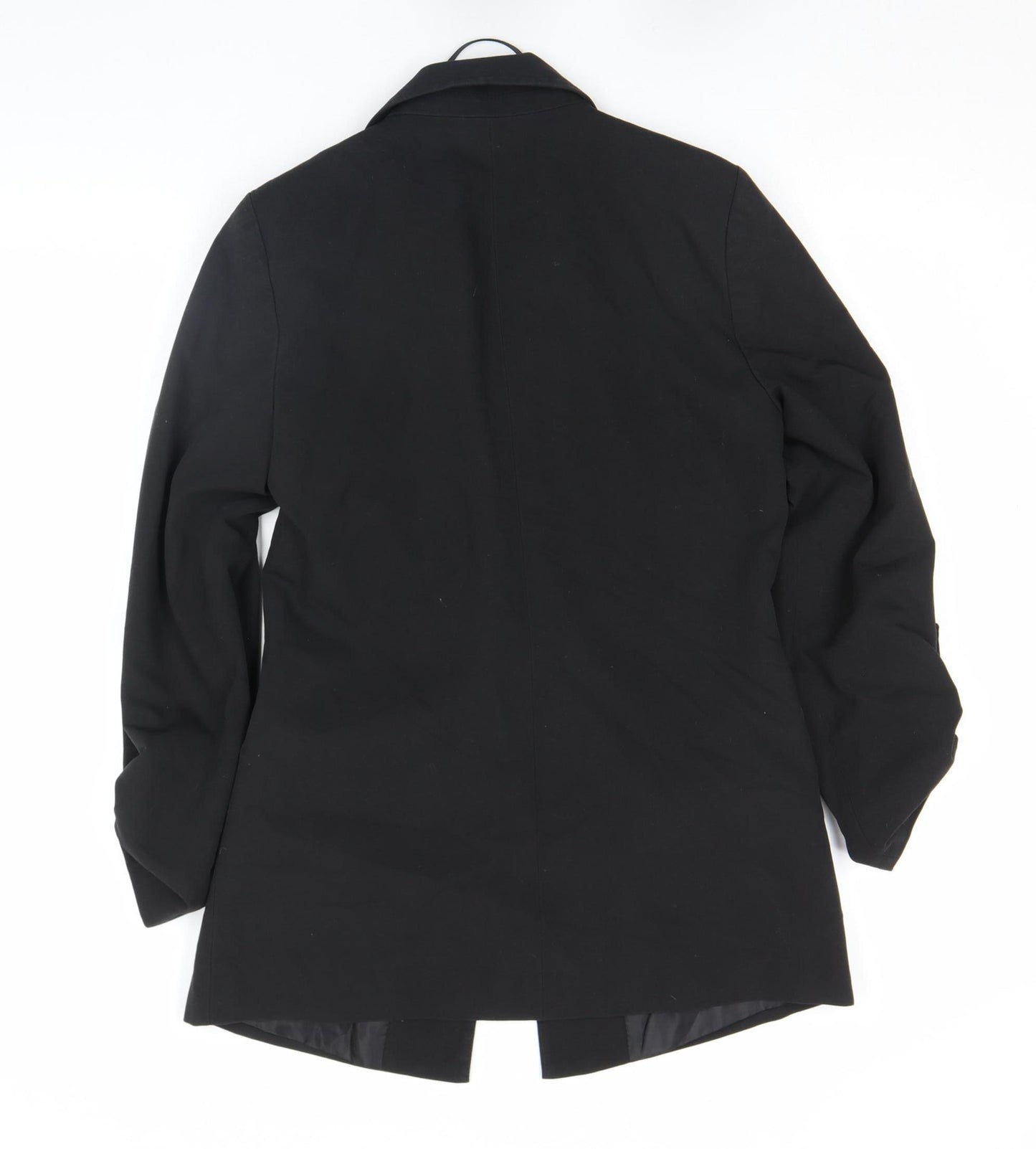 Very Women Black Single-Breasted Blazer Jacket Size M