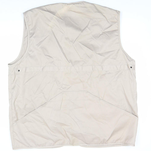 Result Adventure Wear Beige Men’s 2XL Outdoor Waistcoat Vest