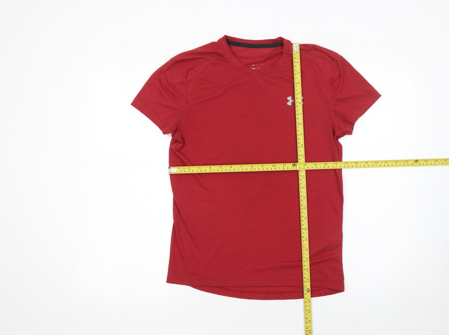 Under Armour Men’s Red Short Sleeve Athletic T-Shirt Size S