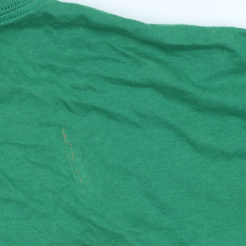 Port & Company Men's Green XL Funny Graphic Crew Neck T-Shirt