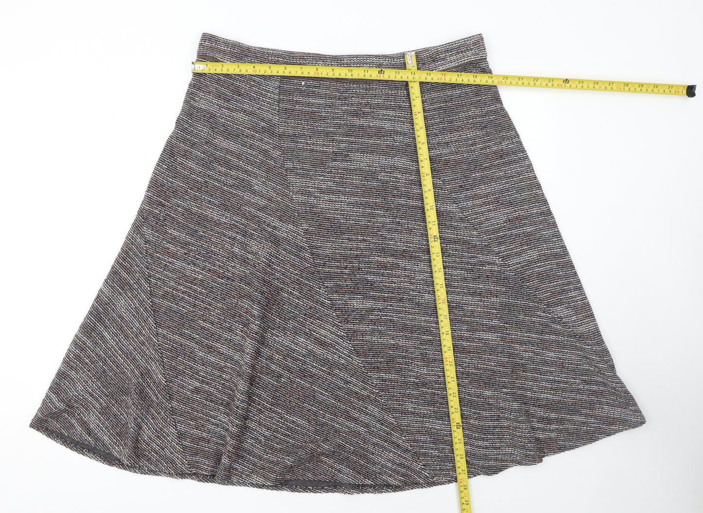 Marks and Spencer Women’s Grey A-Line Knit Skirt Size 20
