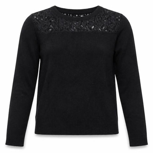 Arabella & Addison Women's Black Lace Knit Cardigan XL