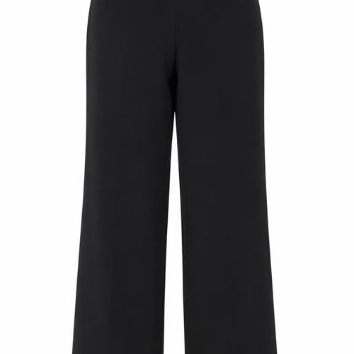 Yessica Women Black Size 12 Straight Leg Polyester Trousers
