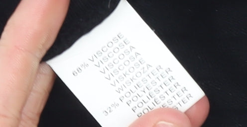 Yu & Me Paris Womens Black Pleated Mini Skirt Size S