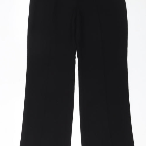 Wallis Women’s Black Size 12 Straight Leg Dress Pants