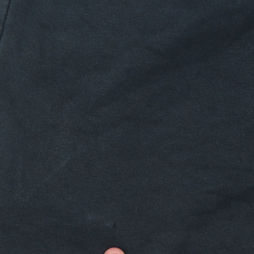 Nike Men's Blue Jogger Sweatpants L Cotton Blend Elastic Waist