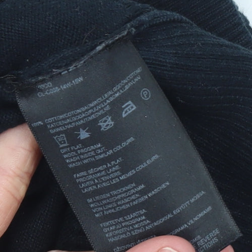 Mexx Men's Blue Cotton Crew Neck Jumper L Regular Fit