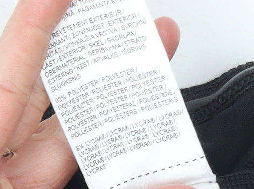 Sondico Men’s Black Long Sleeve Compression T-Shirt Size S