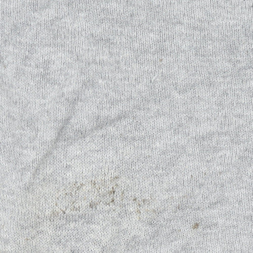 Crew Clothing Company Mens Grey Cotton Pullover Jumper Size S