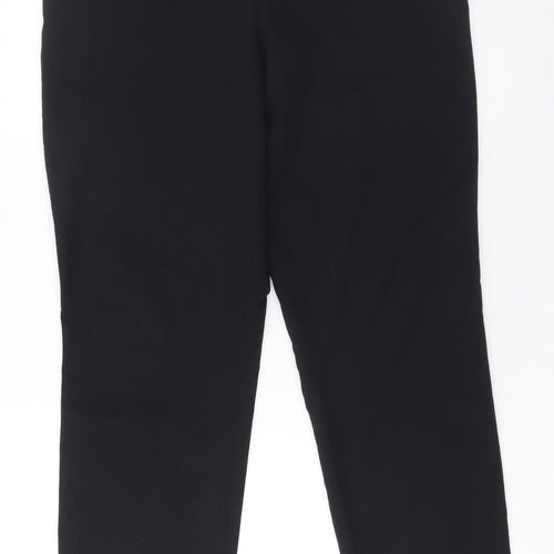St Bernard for Dunnes Stores Women's Black Size 14 Straight Leg Stretch Trousers