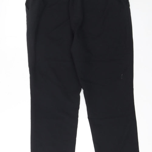 St Bernard for Dunnes Stores Women's Black Size 14 Straight Leg Stretch Trousers