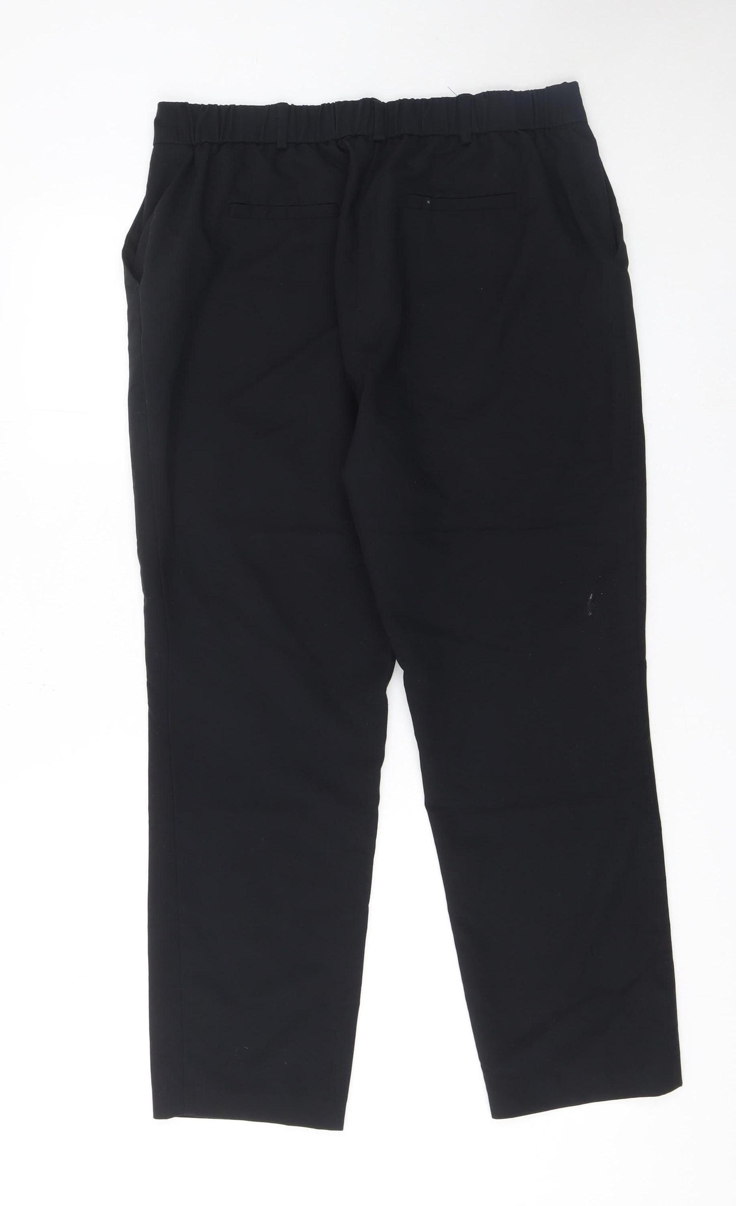 St Bernard for Dunnes Stores Women's Black Size 14 Straight Leg Stretch Trousers