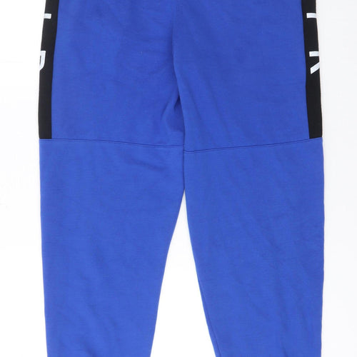 Nike Air Blue Jogger Sweatpants Men XL Cotton Casual Sportswear