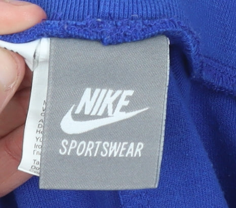 Nike Air Blue Jogger Sweatpants Men XL Cotton Casual Sportswear