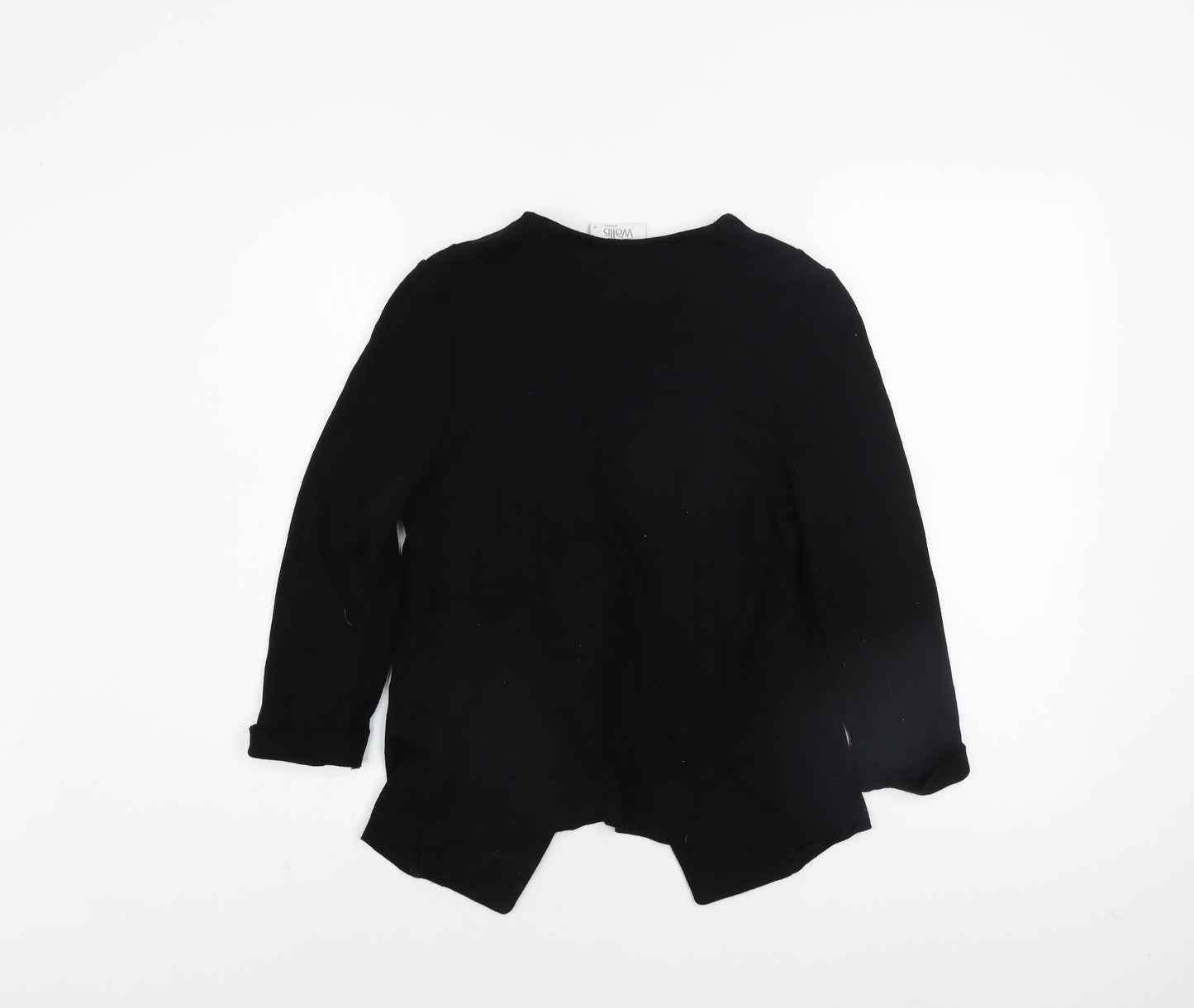 Wallis Women’s Black Petite S Cardigan Lightweight Knit Jumper