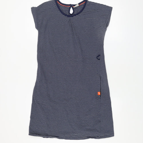 Trespass Women’s Blue Striped Size 10 T-Shirt Dress Lightweight