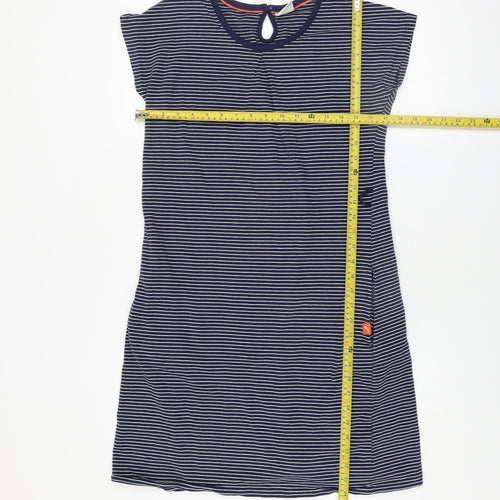 Trespass Women’s Blue Striped Size 10 T-Shirt Dress Lightweight