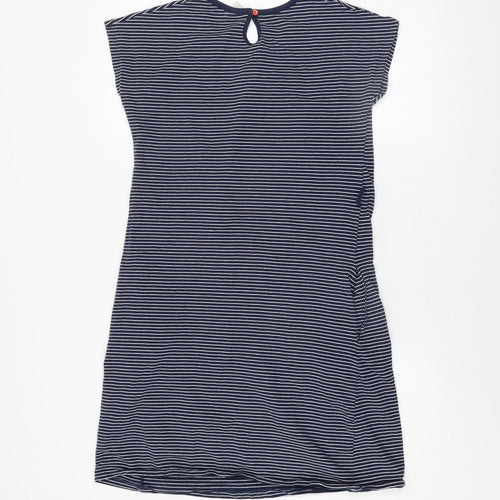 Trespass Women’s Blue Striped Size 10 T-Shirt Dress Lightweight