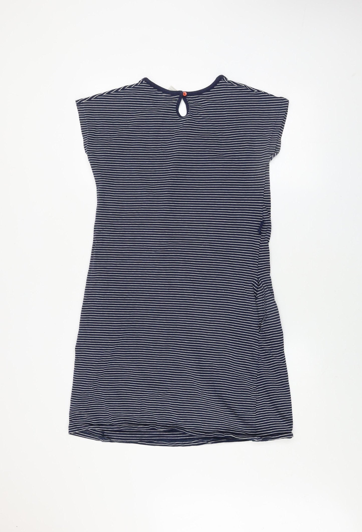 Trespass Women’s Blue Striped Size 10 T-Shirt Dress Lightweight