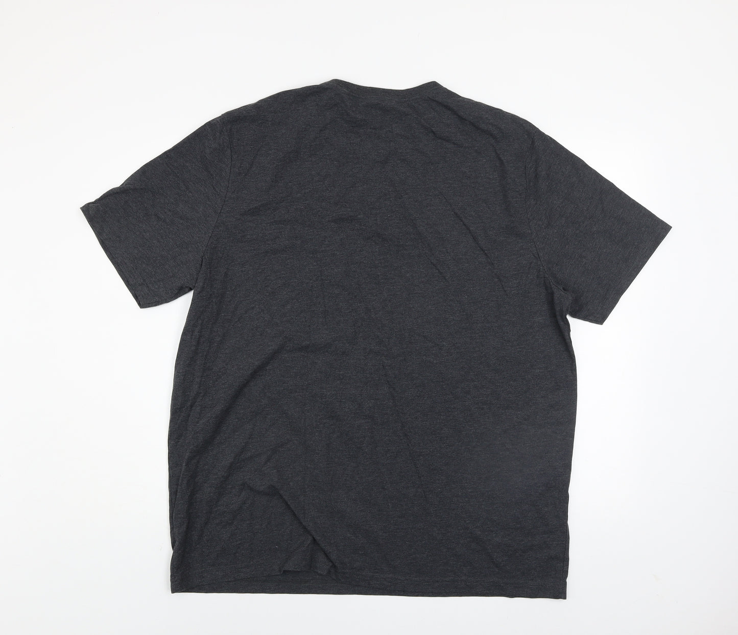 Guinness Men's Grey XL Rugby Beer Graphic Short Sleeve T-Shirt