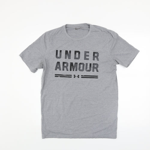 Under Armour Men's Grey Short Sleeve Crew Neck T-Shirt Size XS