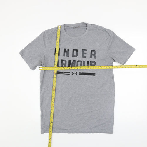 Under Armour Men's Grey Short Sleeve Crew Neck T-Shirt Size XS