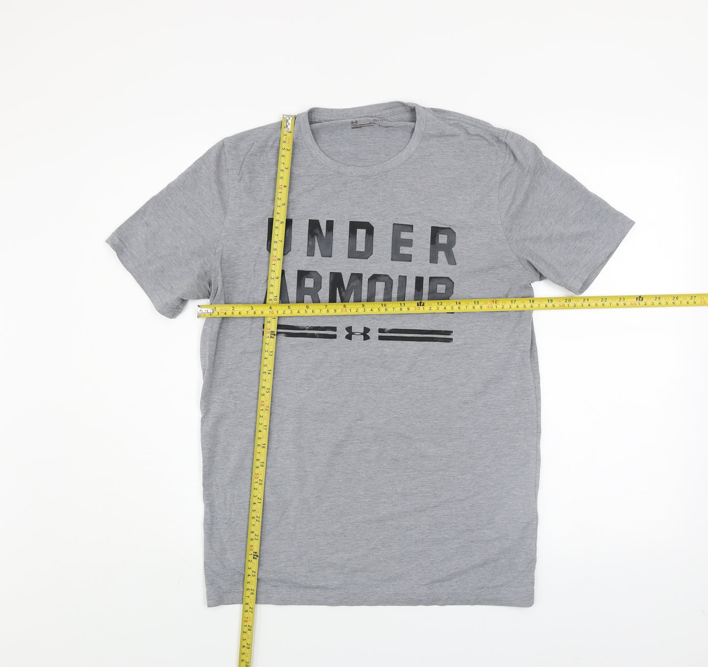 Under Armour Men's Grey Short Sleeve Crew Neck T-Shirt Size XS