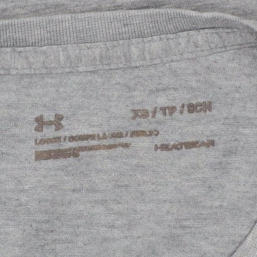 Under Armour Men's Grey Short Sleeve Crew Neck T-Shirt Size XS